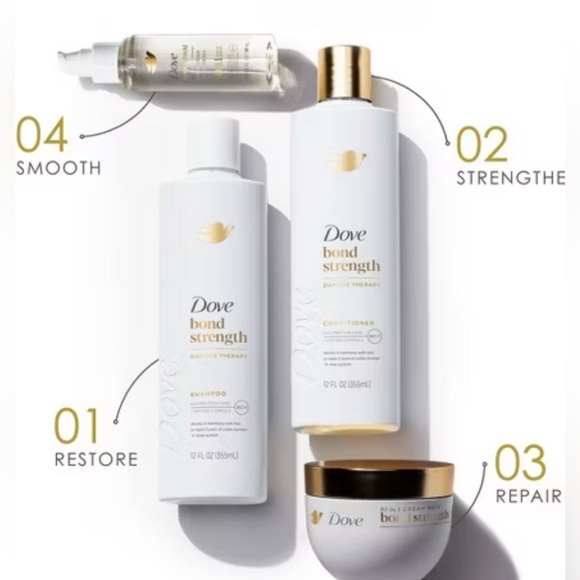 Dove Beauty Bond Strength Peptide Complex Shampoo+ Conditioner+ Serum Hair Mask - Picture 5 of 5